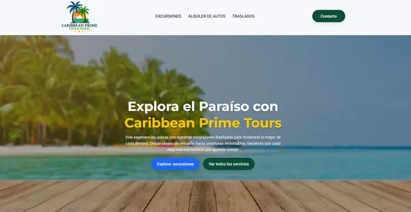 Caribbean Prime Tours | Sitio Web